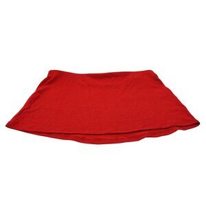 Artless Forever Easy Skirt in Crimson Red